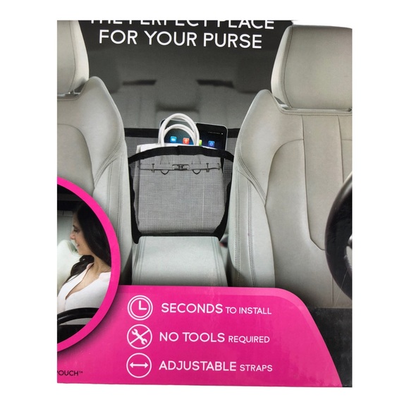 🆕 As Seen on TV Purse Pouch for Vehicles To Keep Handbags Off Floor & Secure - Picture 6 of 9